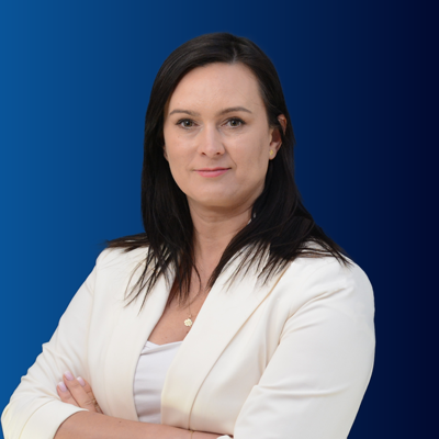 Zdjęcie przedstawia Panią mgr Katarzyna Kwiecień - Zakład Przepisów Techniczno - Budowlanych