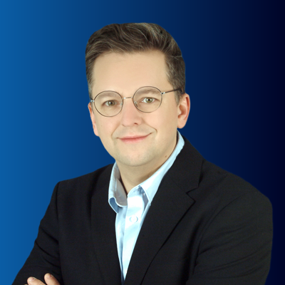 Zdjęcie kierownika Zakładu Badań, Rozwoju i Transferu Wiedzy - dr inż. Marcina Świtały