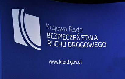 Grafika informacyjna do aktualności - Udział IBDiM w posiedzeniu plenarnym Krajowej Rady Bezpieczeństwa RuchuDrogowego