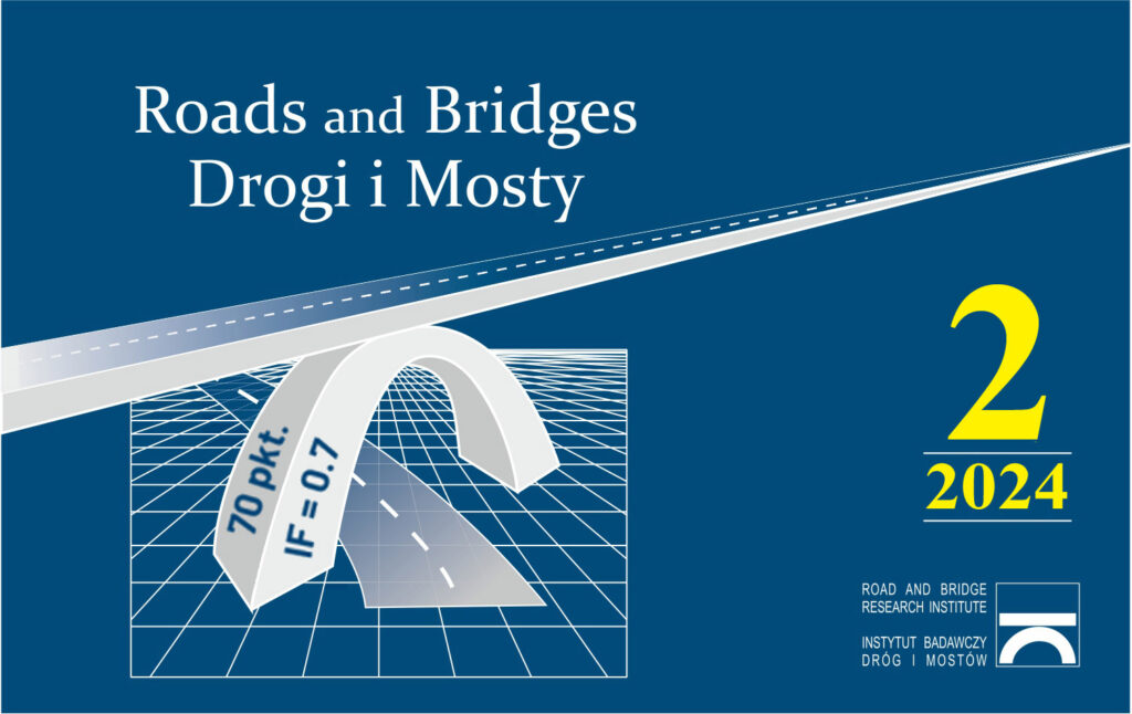 Nowy numer kwartalnika Grafika informacyjna do aktualności - "Roads and Bridges - Drogi i Mosty" - Vol. 23 nr 2/2024