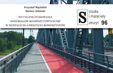 Grafika informacyjna do aktualności - Wytyczne stosowania materiałów kompozytowych FRP w mostach dla pieszych irowerzystów
