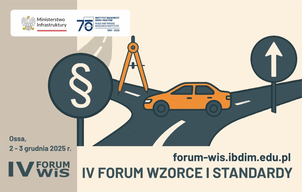 Grafika informacyjna do aktualności - IV Forum Wzorce i Standardy