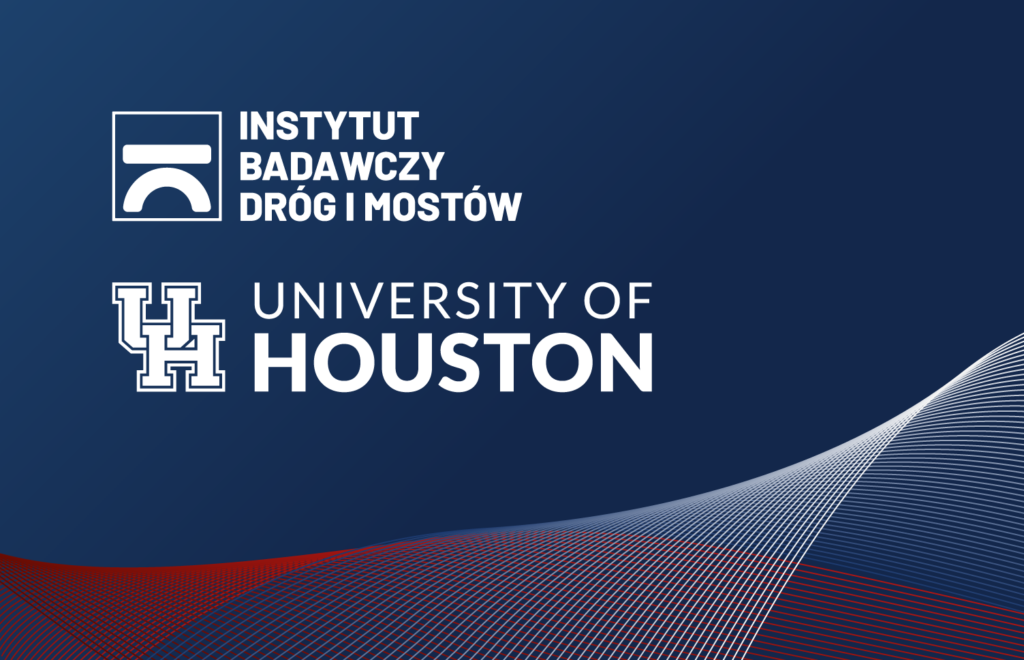 Grafika informacyjna do aktualności - Nowy etap współpracy międzynarodowej Instytutu Badawczego Dróg i Mostów