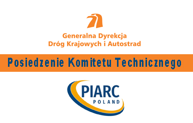 Grafika informacyjna do aktualności - Udział przedstawicieli IBDiM w spotkaniu Komitetu Technicznego PIARC