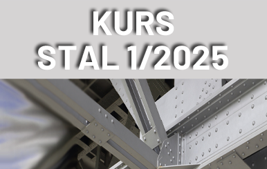 Grafika informacyjna do aktualności - Zapraszamy na kurs - STAL 1/2025
