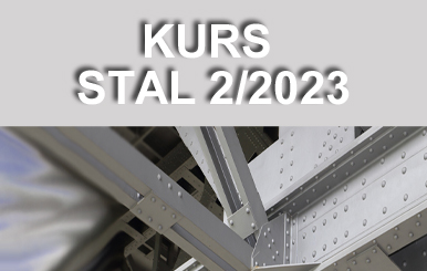 Grafika informacyjna do aktualności - Zapraszamy na kurs - STAL 2/2023