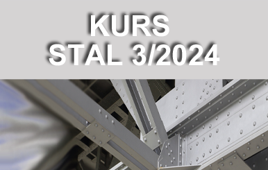 Grafika informacyjna do aktualności - Zapraszamy na kurs - STAL 3/2024