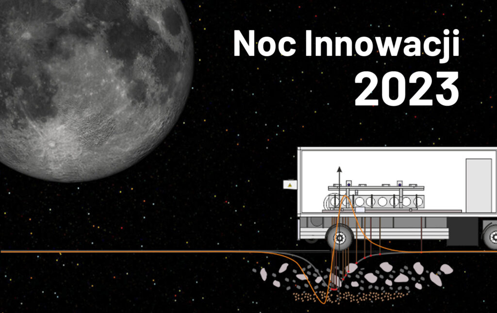 Grafika informacyjna do aktualności - Noc Innowacji 2023 w IBDiM