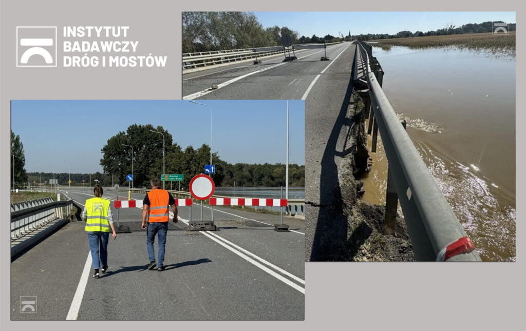 Grafika informacyjna do aktualności - Eksperci z Instytutu Badawczego Dróg i Mostów na Opolszczyźnie