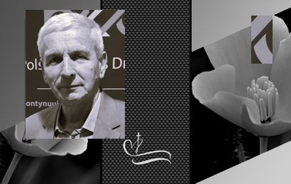 Grafika informacyjna do aktualności - Pożegnanie prof. dr. hab. inż. Stanisława Gacy