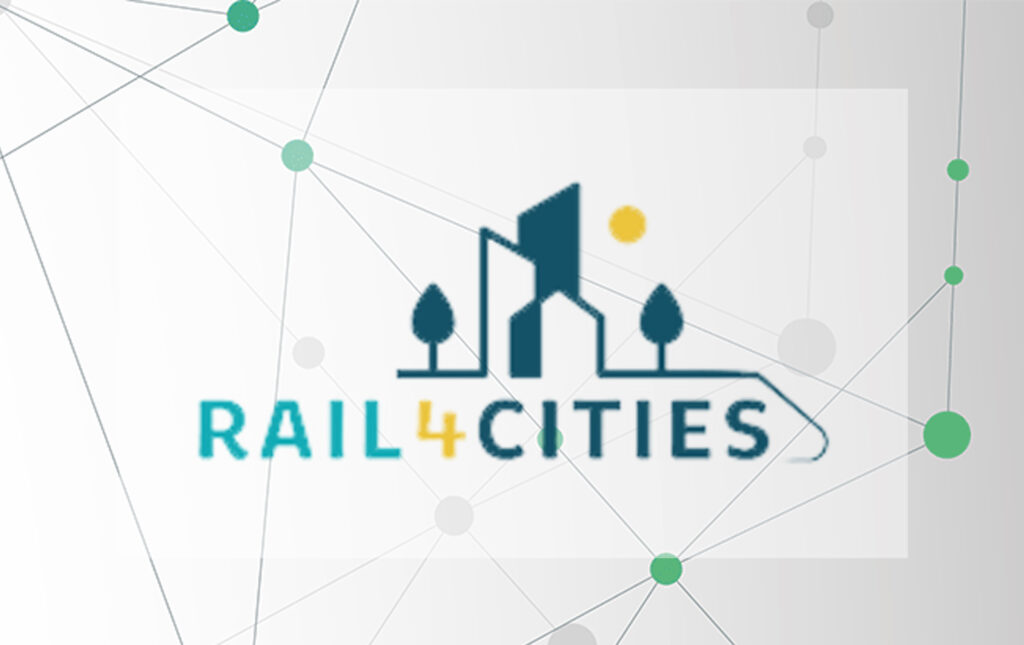 Grafika informacyjna do aktualności - Oficjalna inauguracja europejskiego projektu badawczego RAIL4CITIES