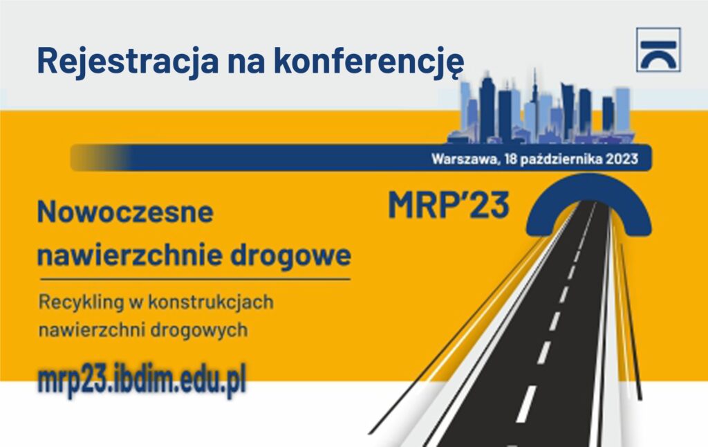 Grafika informacyjna do aktualności - Rejestracja na konferencję MRP'23
