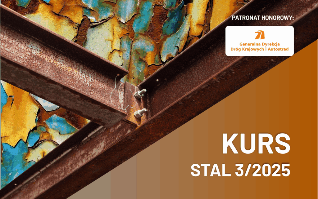 Grafika informacyjna do aktualności - Zapraszamy na kurs - STAL 3/2025
