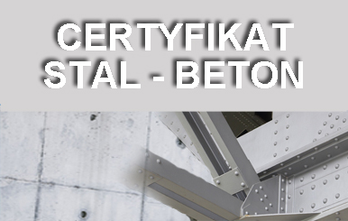 Grafika informacyjna do aktualności - Zapraszamy na kurs STAL - BETON / 2023