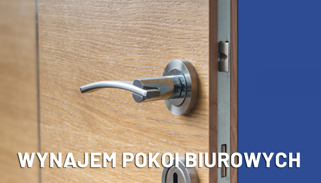 Grafika informacyjna do aktualności - Wynajem pokoi biurowych na terenie IBDiM