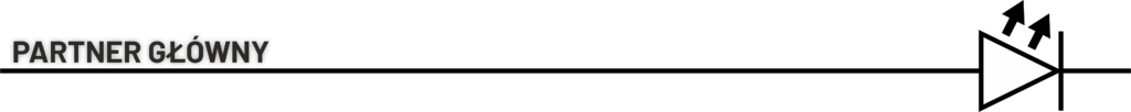 element graficzny z napisem partner gł&oacute;wny