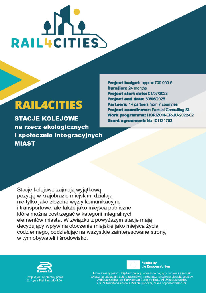 Pierwsza strona ulotki - rail4