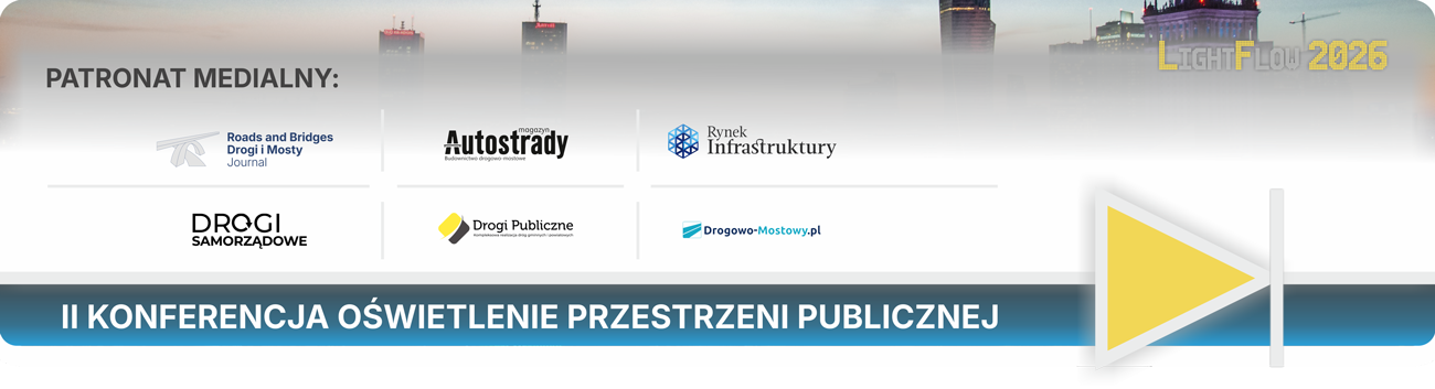 baner konferencji LightFlow 2026 z patronami medialnymi