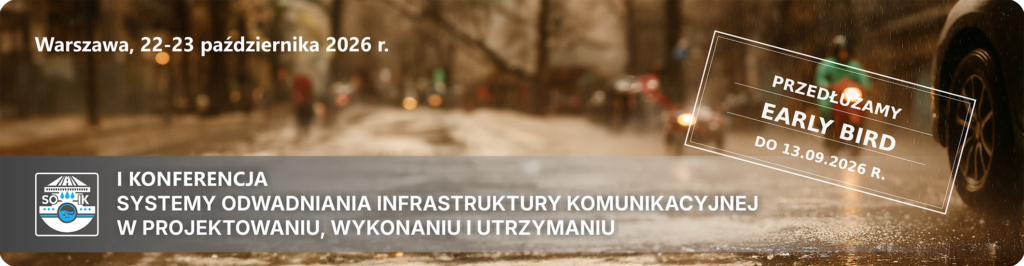 Baner konferencji SOIK2026 z pieczatka przedłużenia rejestracji early bird