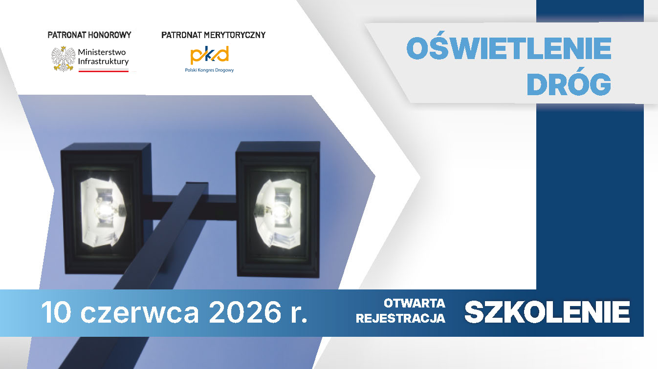 Baner szkolenia Oświetlenie Dróg