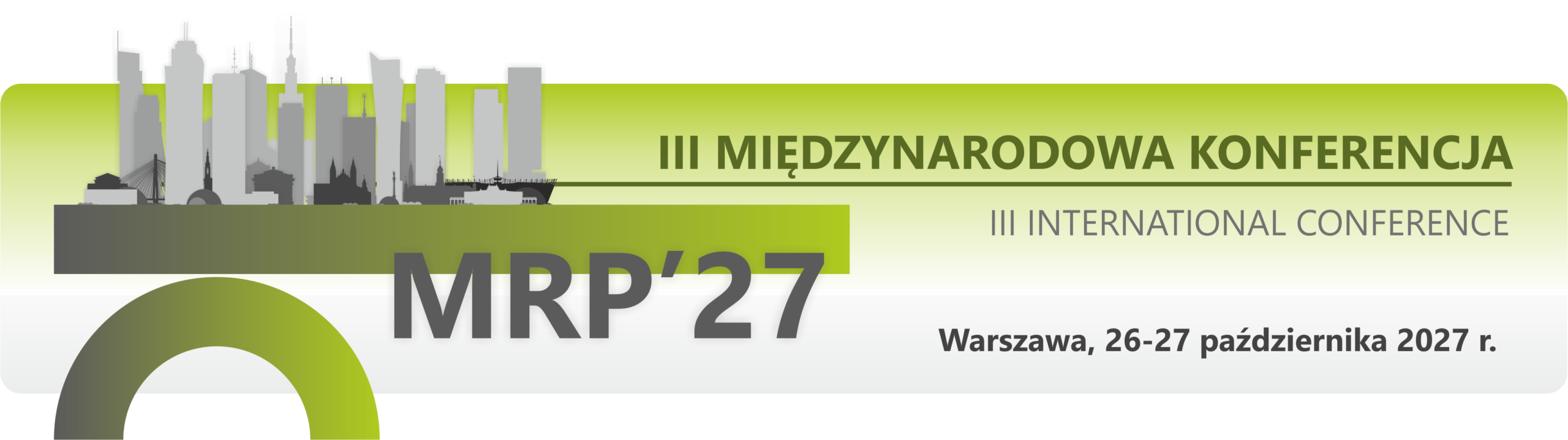 Baner zapowiadający konferencję MRP27