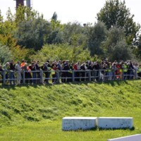 Galeria - test zderzeniowy samochodu osobowego ze stalową barierą drogową - poligon IBOS Inowrocław - ICRASH25