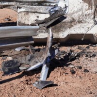 Galeria - test zderzeniowy samochodu osobowego ze stalową barierą drogową - poligon IBOS Inowrocław - ICRASH25